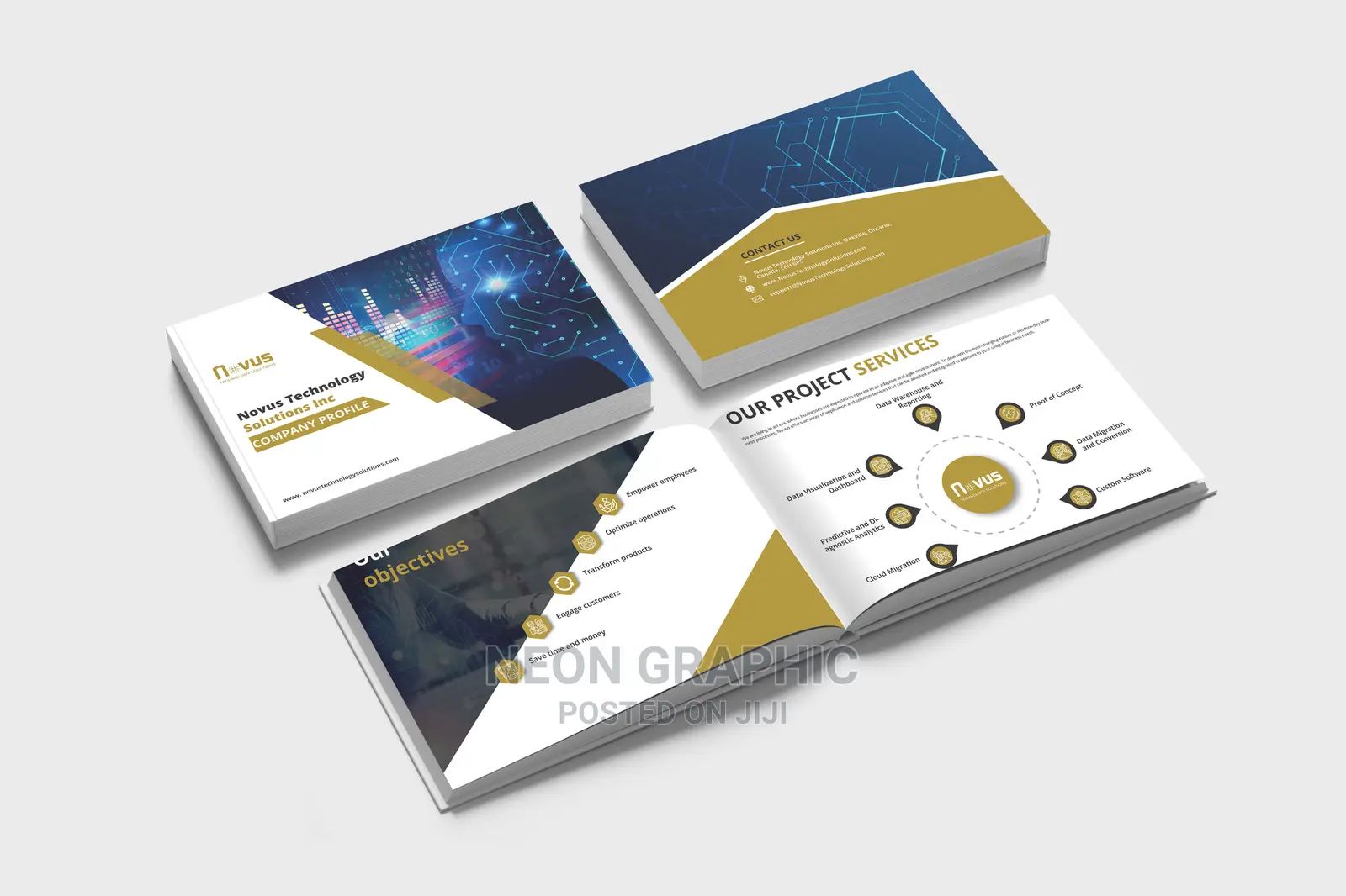 Company Profile Design With 10% Discount