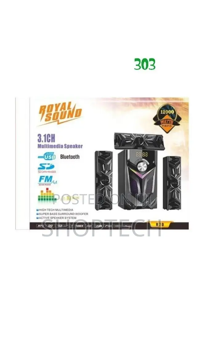 2.1ch Royal Sound 303 Big Woofer.