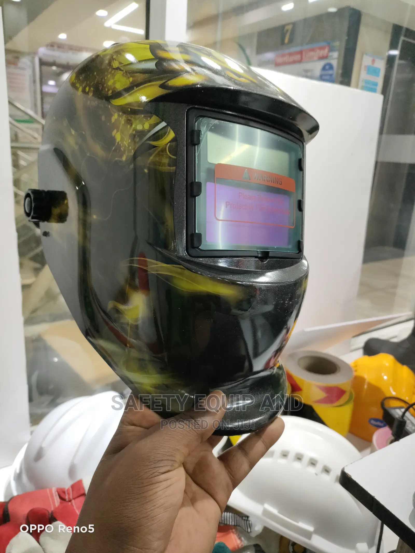 Autodarkening Welding Helmet- Solar Powered