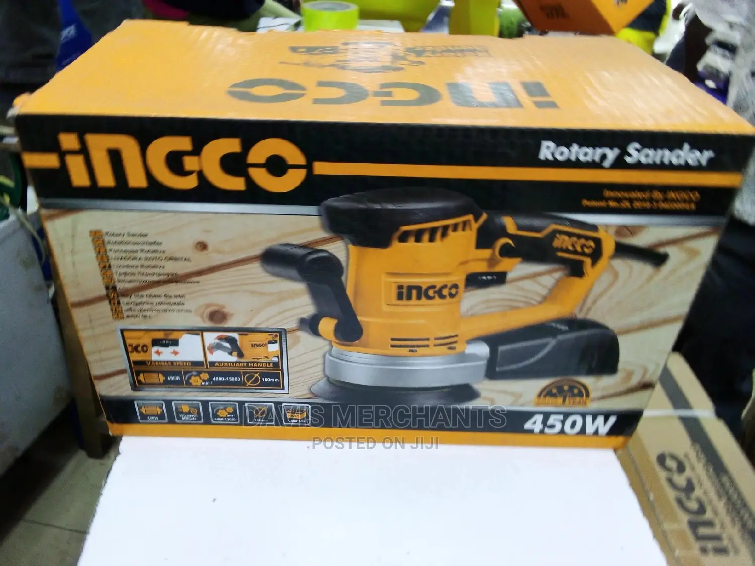 Electric Rotary Sander 450w
