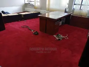 Maroon Usa Wall to Wall Carpet