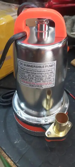 Solar Water Pump 24V by 280 Watts Max Head 18 M