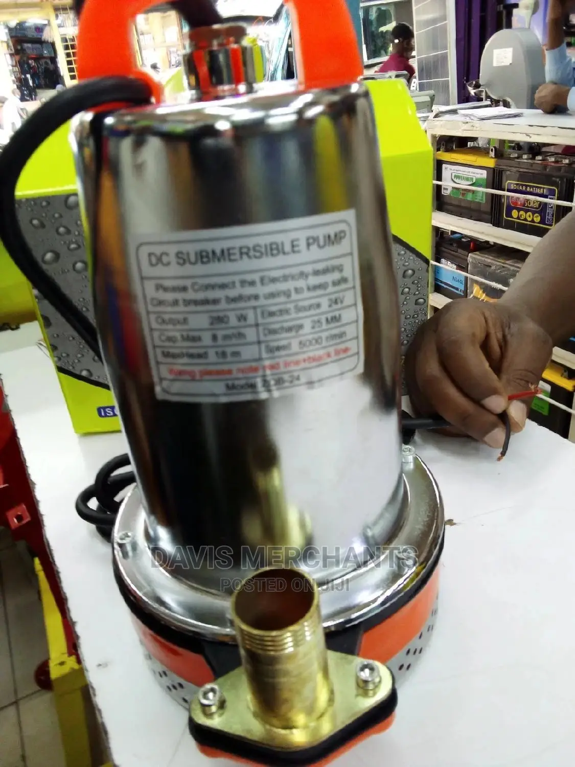 DC Submersible Water Pump