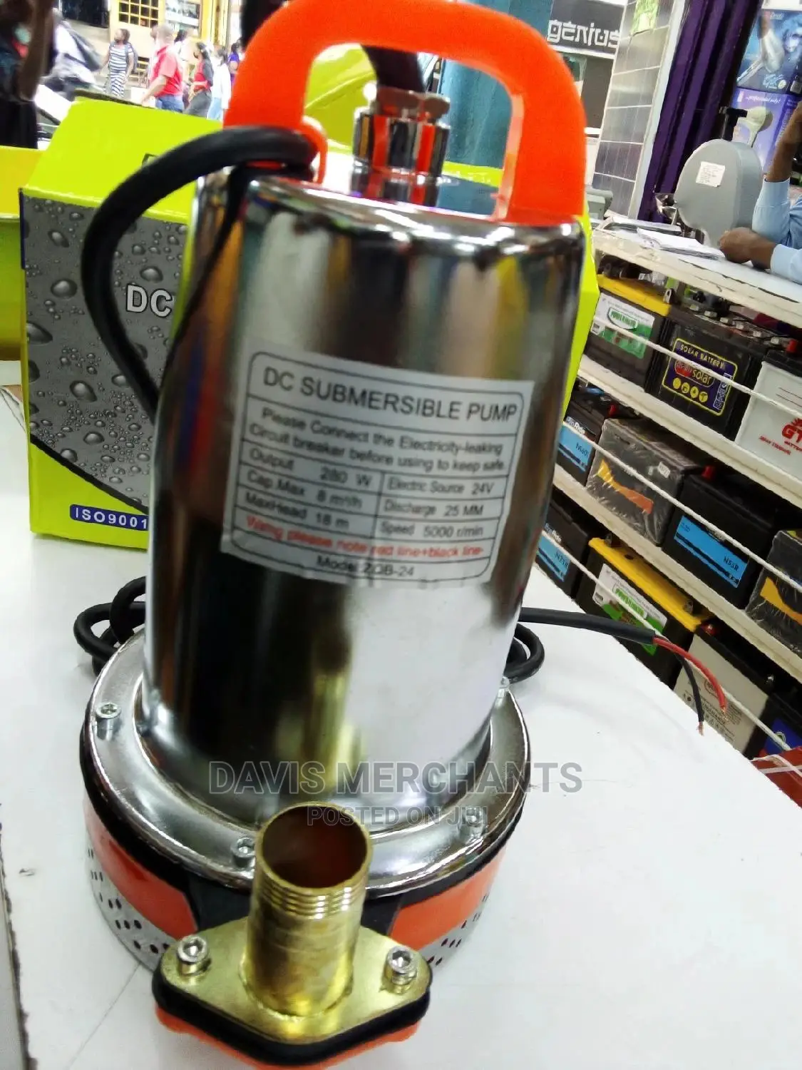 Powerful Dc Submersible Water Pump