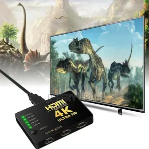 Maijiabao 1pc New 5 in 1 HDMI Splitter Switch Adapter Switch