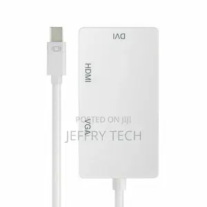 Mini Display Port DP Thunderbolt to HDMI VGA DVI Adapter For