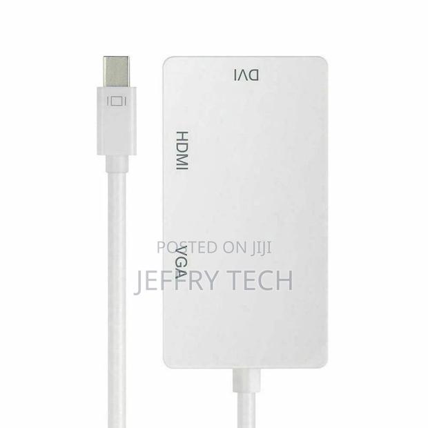 Mini Display Port DP Thunderbolt to HDMI VGA DVI Adapter For - thumbnail 5