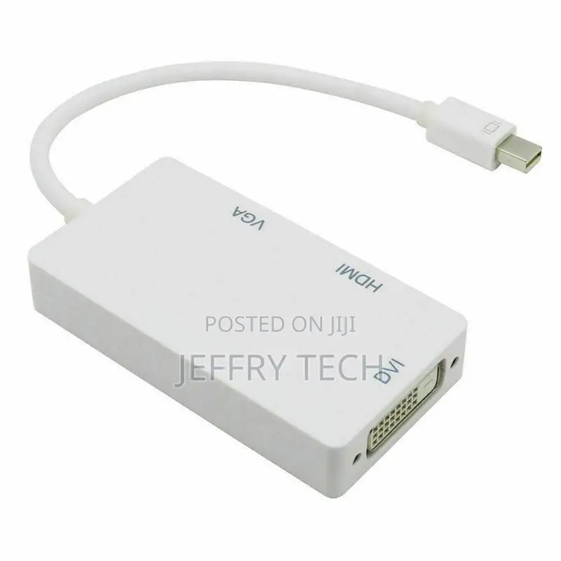Mini Display Port DP Thunderbolt to HDMI VGA DVI Adapter For