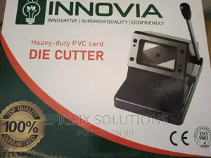 Heavy Duty PVC Card Die Cutter for Heavy Laminates.