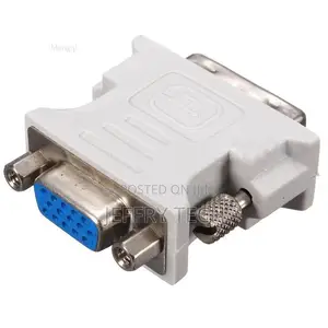 DVI-D 18+1pin Dual Link Male to VGA 15 Pin Female Plug Adap