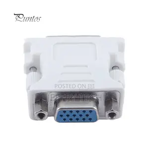DVI-I 24+5 Male to VGA 15pin Monitorlink Adapter Connector