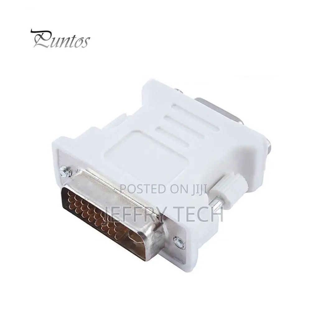 DVI-I 24+5 Male to VGA 15pin Monitorlink Adapter Connector