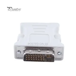DVI-I 24+5 Male to VGA 15pin Monitorlink Adapter Connector