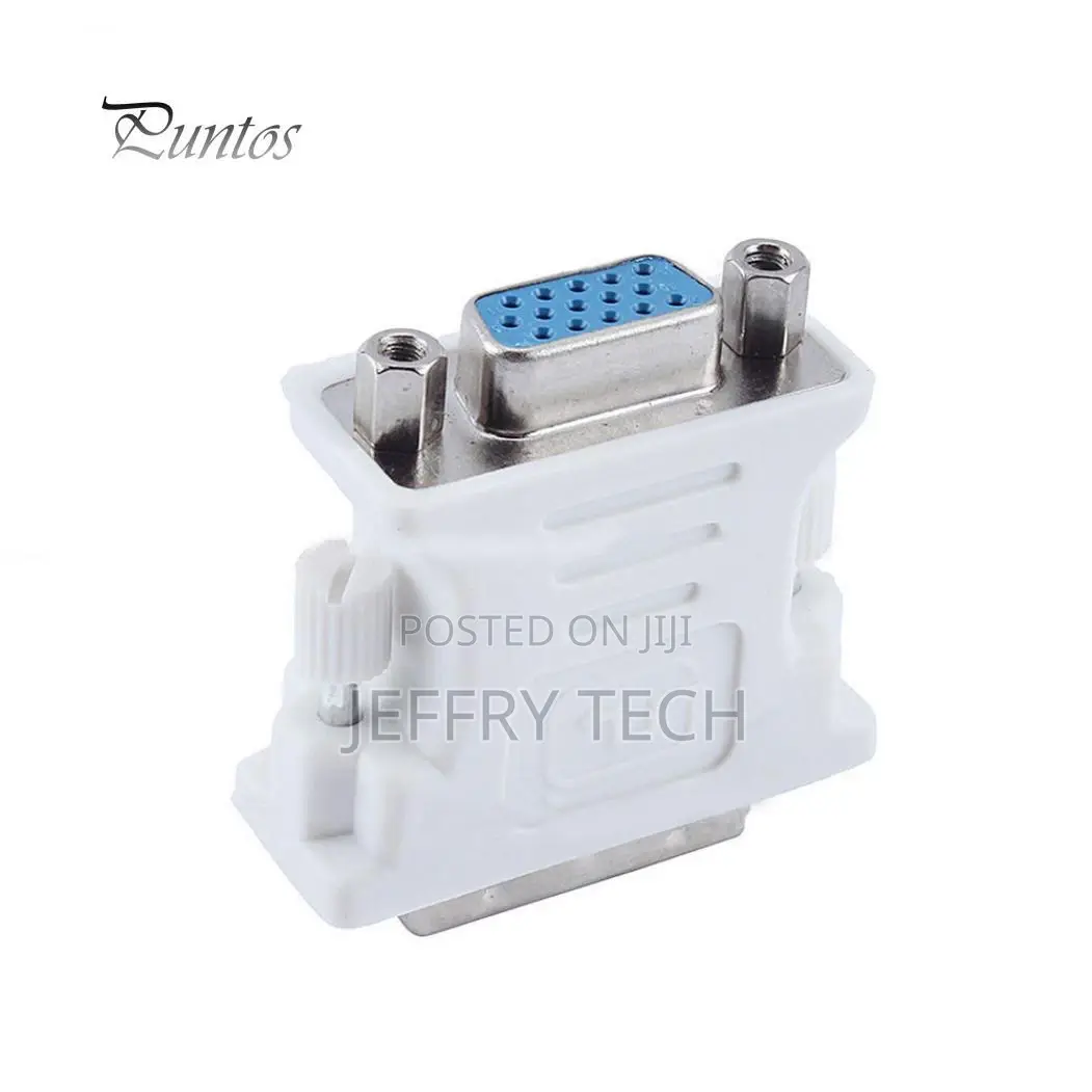 DVI-I 24+5 Male to VGA 15pin Monitorlink Adapter Connector