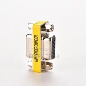 15 Pin D-Sub VGA SVGA MINI Gender Changer Adapter VGA Connec