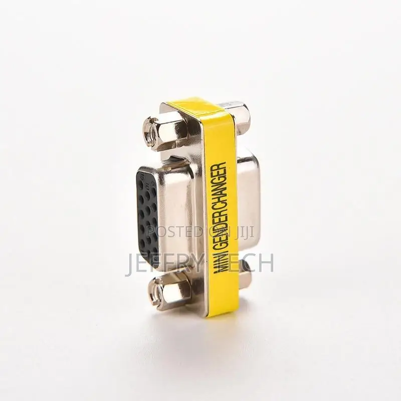 15 Pin D-Sub VGA SVGA MINI Gender Changer Adapter VGA Connec