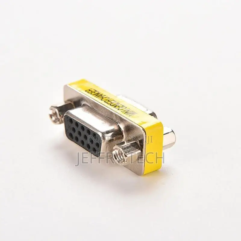 15 Pin D-Sub VGA SVGA MINI Gender Changer Adapter VGA Connec