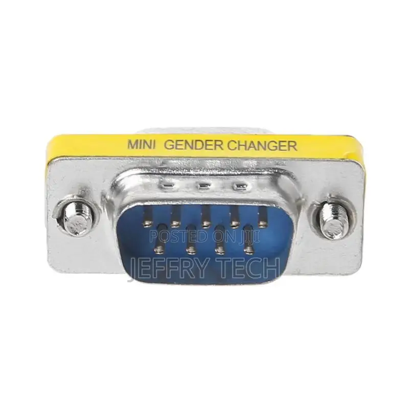 2pcs DB9 MINI Gender Changer Adapter 9pin RS232 Com D-Sub VG
