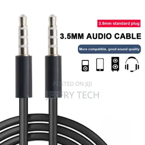 Aux Cable 3.5mm to 3.5mm Male to Male Jack Car Audio Cable L