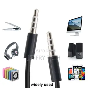Aux Cable 3.5mm to 3.5mm Male to Male Jack Car Audio Cable L