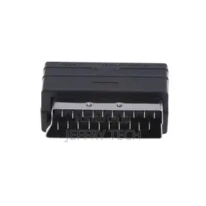 Silver Scart-To-3rca Composite Phonon I / O Switch + Convert