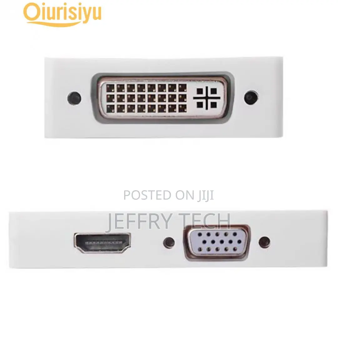 Durable 3-In-1 Adapter Displayport DP to HDMI/DVI/VGA Conver