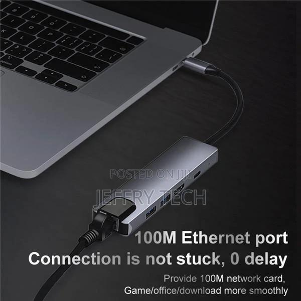Type-C to Hdmi Pd 5 in 1 Notebook Docking Station Usb3.0 Hub