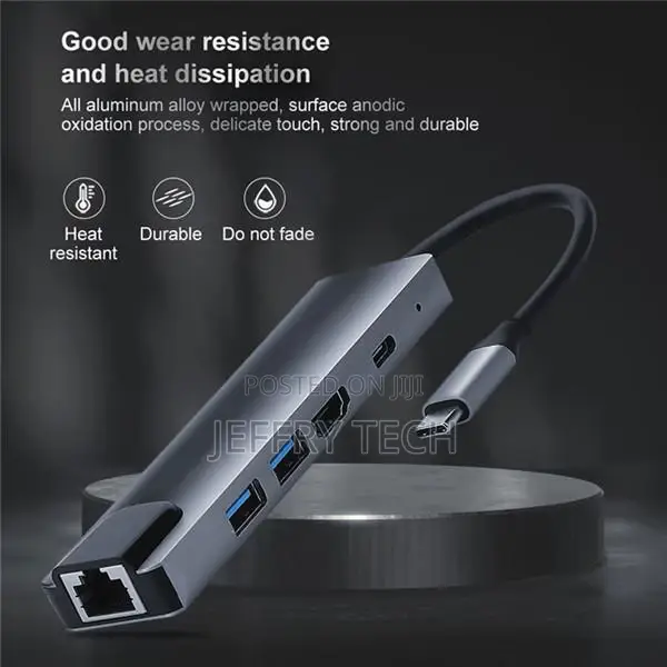 Type-C to Hdmi Pd 5 in 1 Notebook Docking Station Usb3.0 Hub