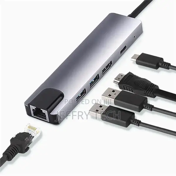 Type-C to Hdmi Pd 5 in 1 Notebook Docking Station Usb3.0 Hub