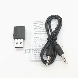 USB Bluetooth 5.0 Transmitter Receiver 2 in 1 AUX Wireless A