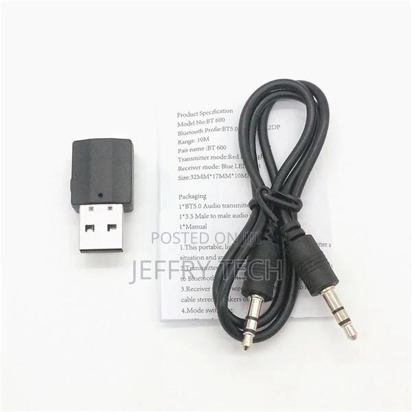 USB Bluetooth 5.0 Transmitter Receiver 2 in 1 AUX Wireless A - thumbnail 2