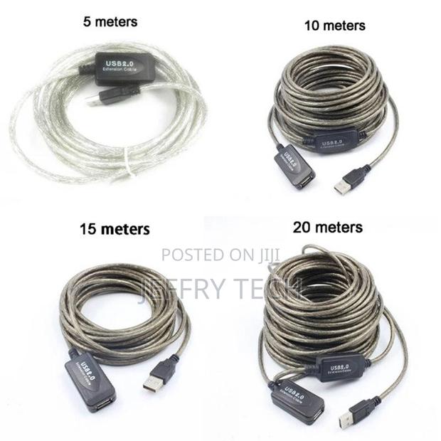 USB2.0 Signal Amplifier Extension Cable Adapter 20m