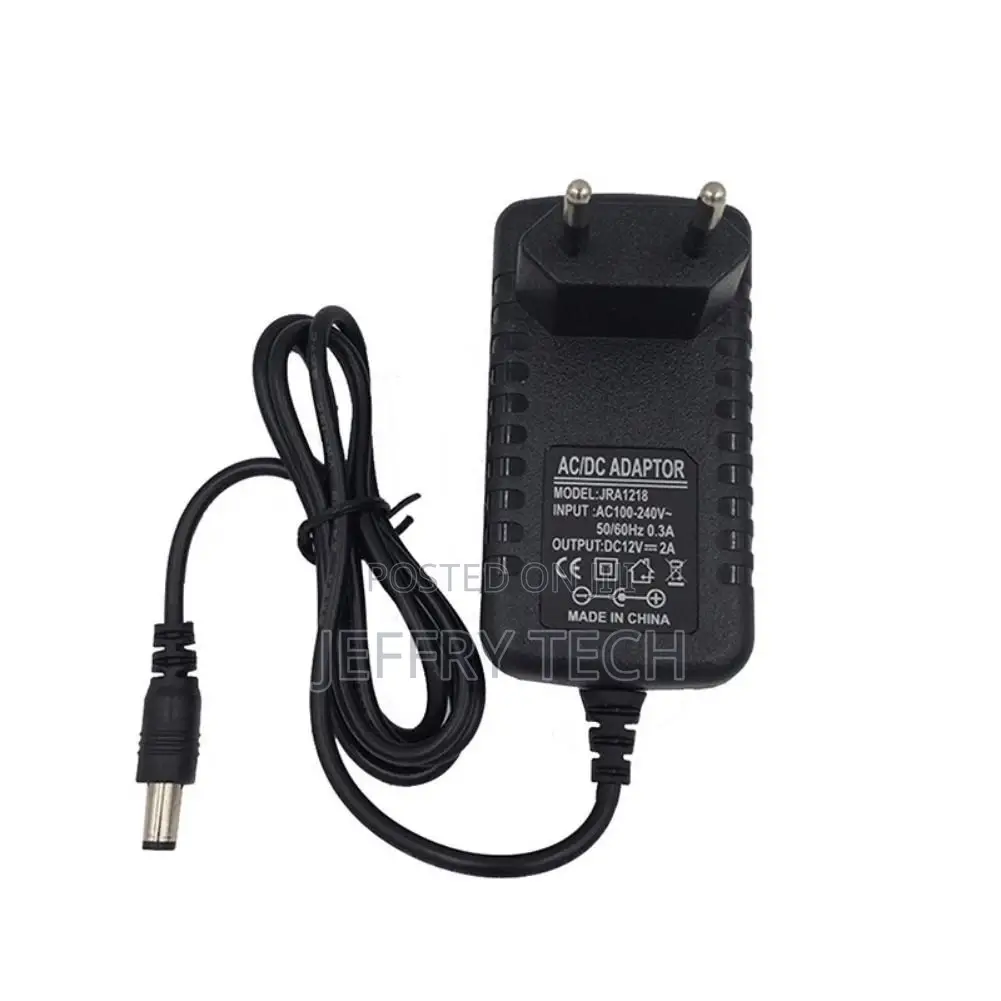 110-240v DC 12V 2A Universal Power Adapter Supply Charger Ad
