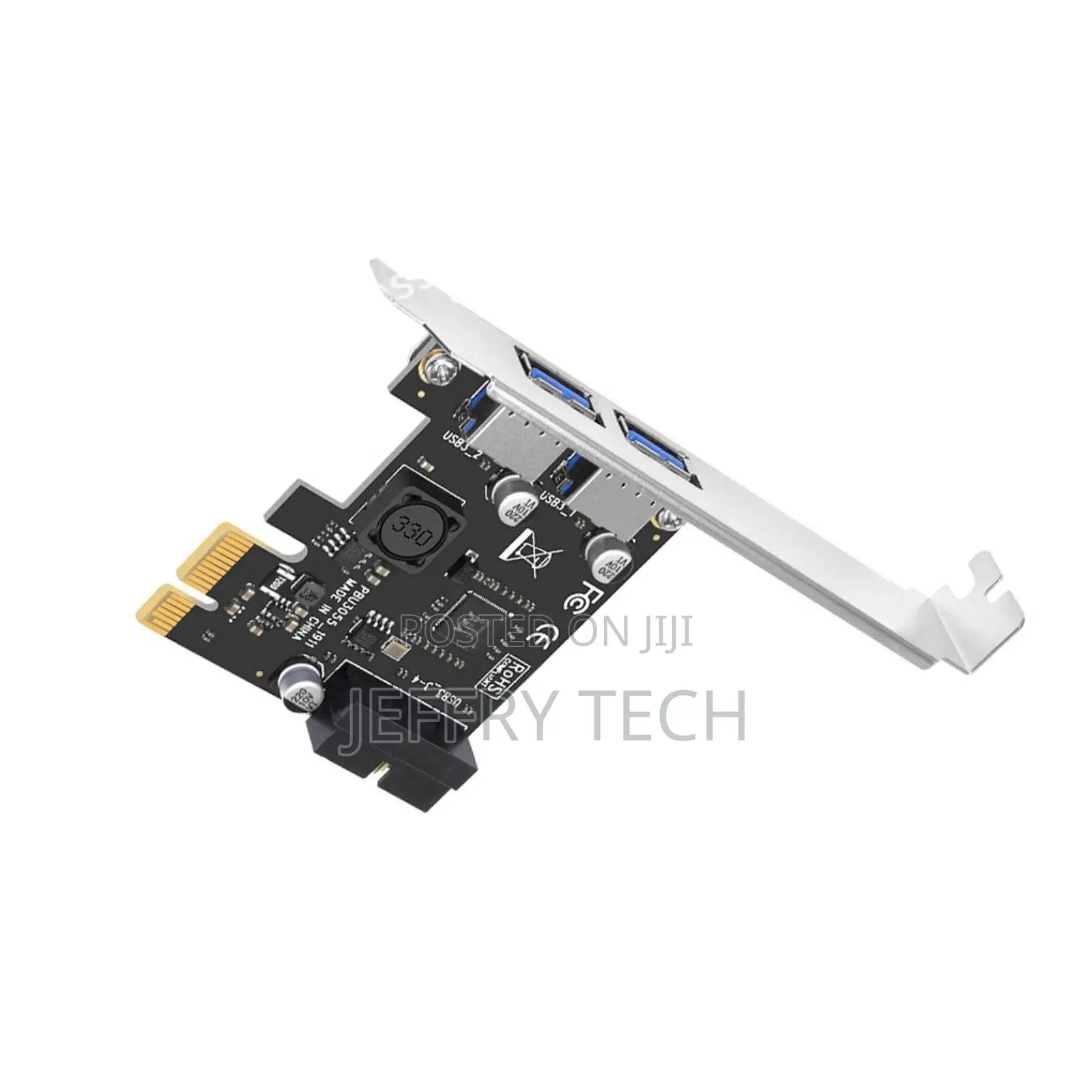 PCI-E to USB3.0 Card Super Fast 5gbps Self-Powered USB 3.0 P
