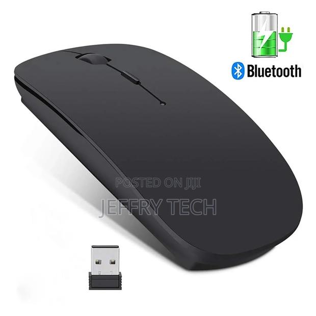 Wireless Computer Mouse Dual Mode Rechargeable 2.4G Super Sl
