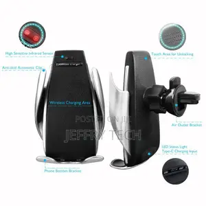 Automatic Clamping Wireless Car Charger Receiver Mount for I
