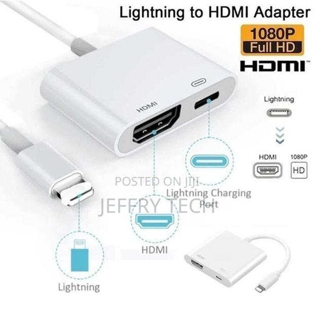 1080P Tv Cable Adapter Mirror Display Data Cable iPhone Char