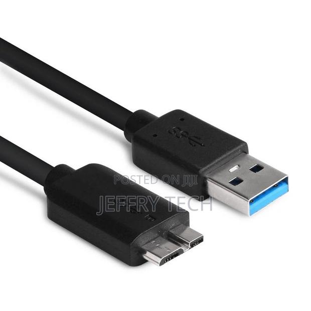 USB 3.0 Male a to Micro B Data Cable Cord Lead for External - thumbnail 2