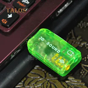 5.1 Channels?USB to 3.5mm Jack Audio Adapter Converter PC 3D