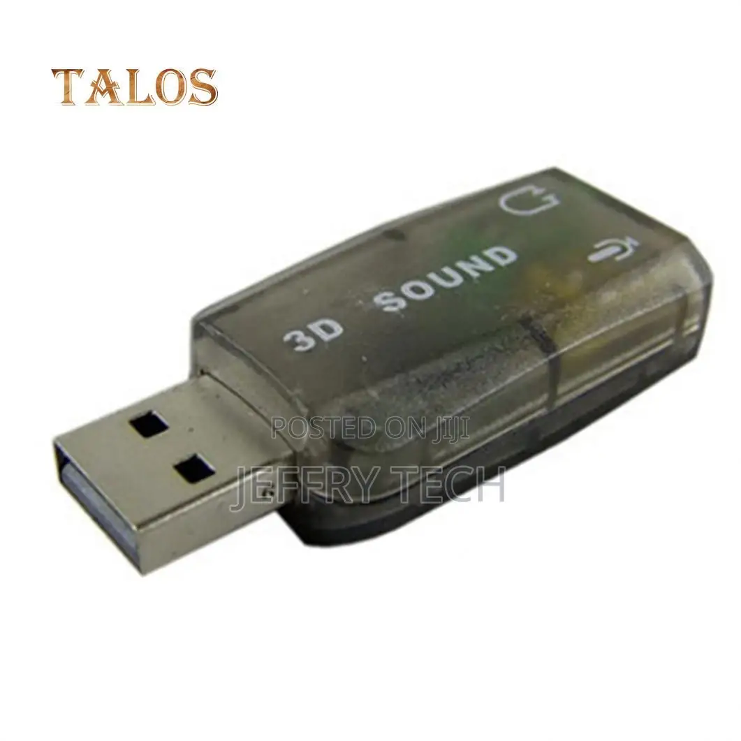 5.1 Channels?USB to 3.5mm Jack Audio Adapter Converter PC 3D