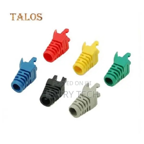 10 Pcs RJ45 Cat5 Network Cable Plug Boots Cap Connector Prot