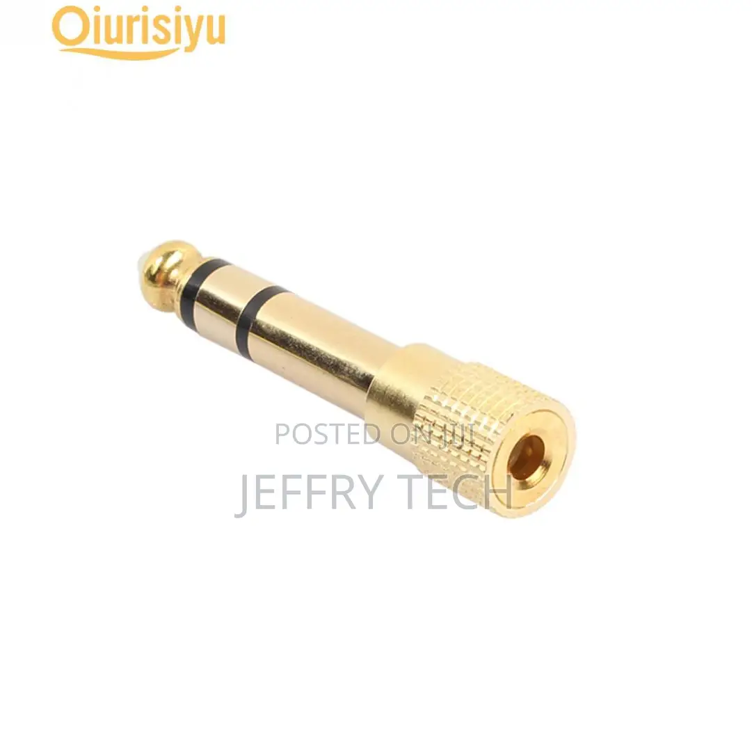 Practical 6.35 Male to 3.5 Female Stereo Adapter Terminals A