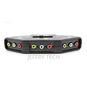 AV Cinch/Rca Splitter Box Mit Cinchkabel