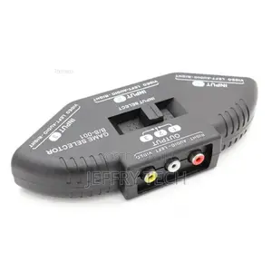 AV Cinch/Rca Splitter Box Mit Cinchkabel