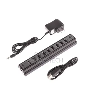 Power Adapter Usb Charger Hub Adapter High-Speed 10 Ports