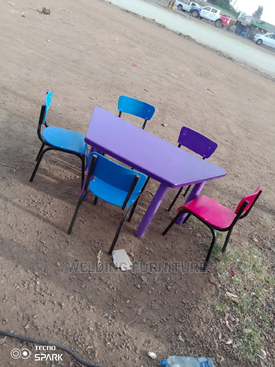 Kindergarten Desk and Chairs