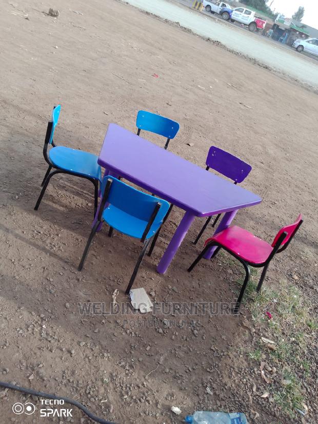 Kindergarten Desk and Chairs