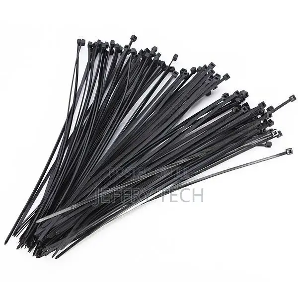 100pcs 3x200mm Self Locking Nylon Fasten Zip Cable Tie Wire