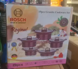Bosch 19pcs Germany Nonstick Granite Heavy Duty Cookware