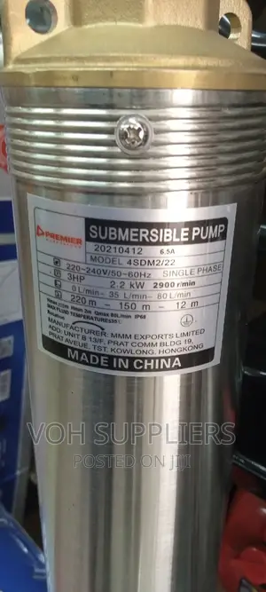 3hp Stainless Pump